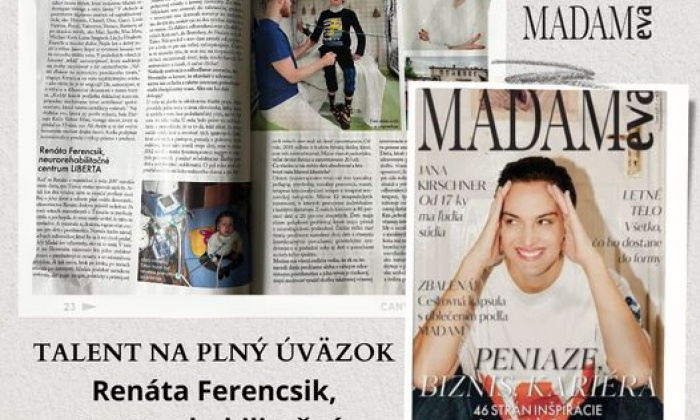 1.6.2024 - Talent na plný úväzok: Renáta Ferencsik a jej neurorehabilitačné centrum Liberta 